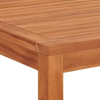 vidaXL Salon de jardin en teck 4 pièces durable