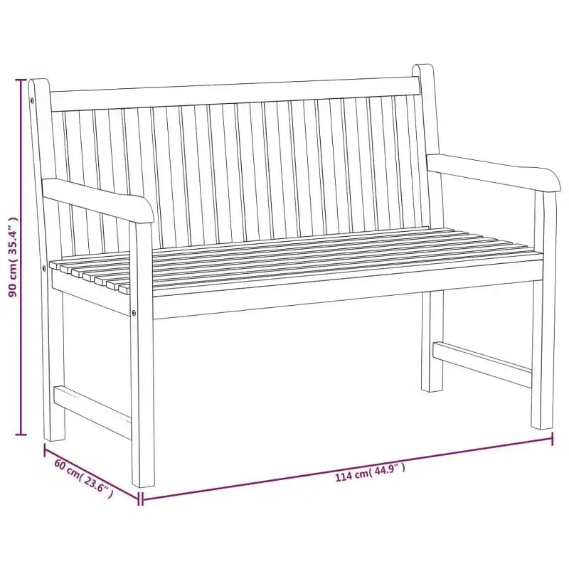 vidaXL Garden Dining Set Natural Teak Smooth Sanded Teak Hardwood Standard