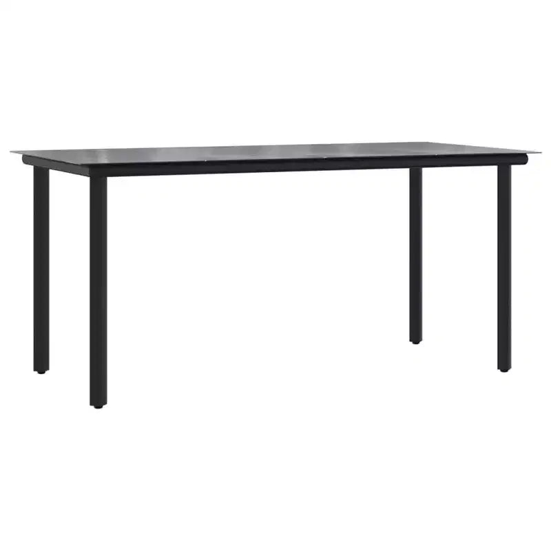 vidaXL Garden Dining Set - Gray 63 Table Length 4 Items