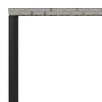 vidaXL Garden Dining Set Gray PE rattan Large Durable