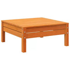 vidaXL Garden Sofa Set Wax Brown Solid Pine Wood 5 Piece Modular