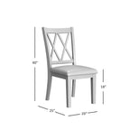 Jofran,Rustic Distressed Pine Dining Chair (Set of 2)
