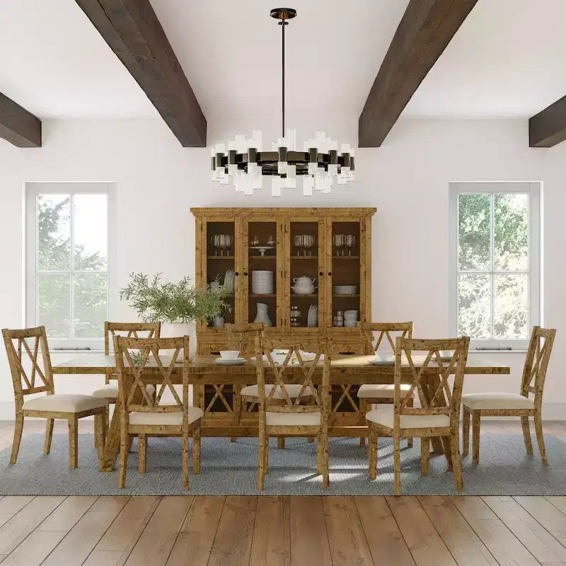 Jofran,Rustic Distressed Pine Dining Chair (Set of 2)