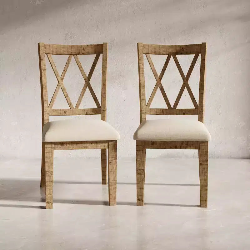 Jofran,Rustic Distressed Pine Dining Chair (Set of 2)