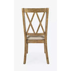 Jofran,Rustic Distressed Pine Dining Chair (Set of 2)
