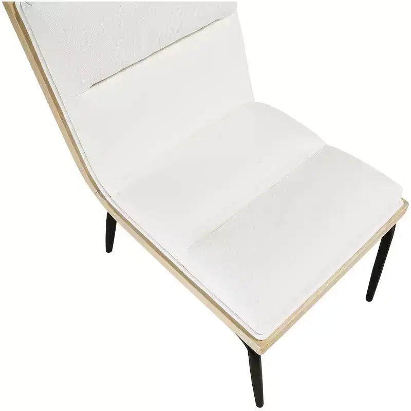 Meridian Furniture, Chaises de salle à manger Viceroy en tissu, ensemble de 2