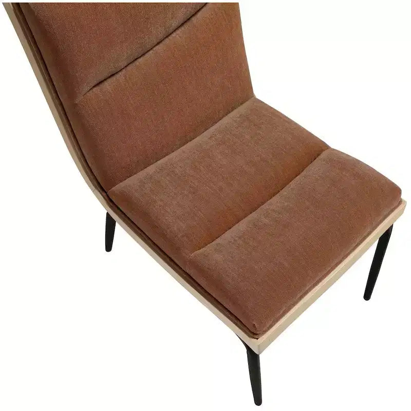 Meridian Furniture, Chaises de salle à manger Viceroy en tissu, ensemble de 2