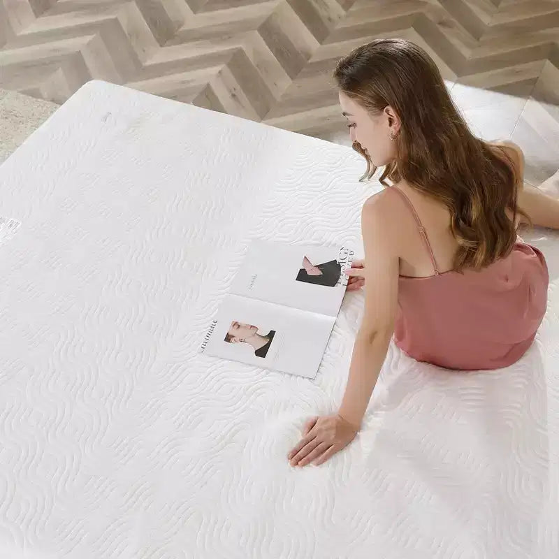 Surmatelas chauffant intégral GustoWave - Surmatelas à couche d'air, Chauffe-lit à poche profonde de 18 pouces, 137x190 cm