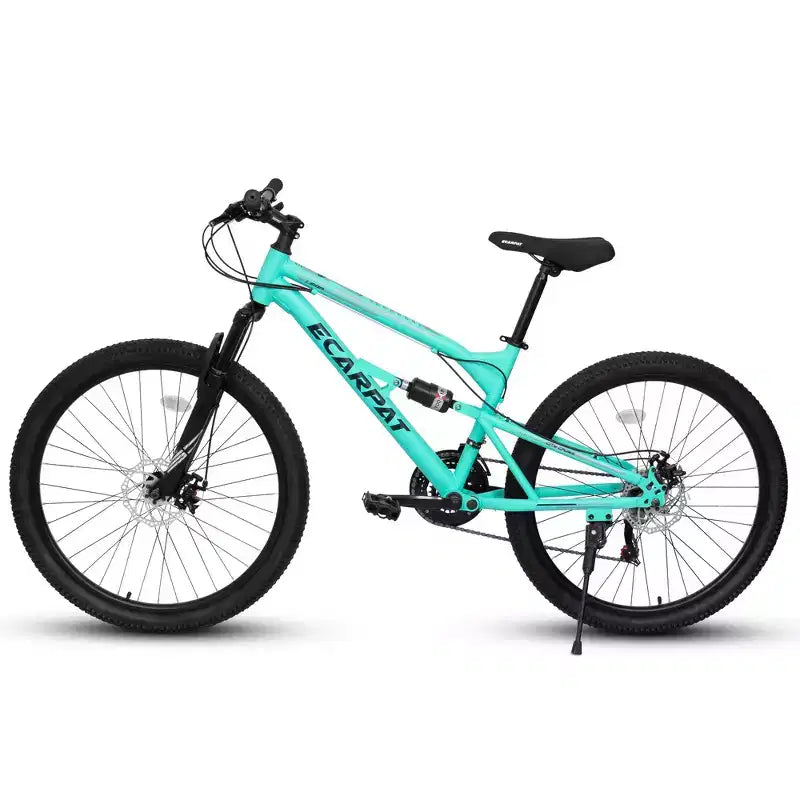 Whisen 26 Inch Steel Frame Shock Fork Plus Shock Absorber 21-speed Unisex Mountain Bike