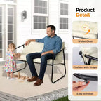 Ensemble de mobilier de patio 4 pièces