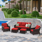 UPTIOT 5-Piece Outdoor Conversation Set