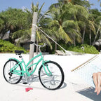 Okak 26IN Womens Bike with 7 Speed, Beach Cruiser Bike with Double V Brake and Cushion Saddle, Adult Bike for Commuting, Travel, Mountain