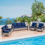 UPTIOT 5-Piece Patio Furniture Chair Outdoor Conversation Set