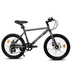 Okak 20IN Toddler Bike with 7-Speed and Steel Frame, Kids Bike with Dual Disc Brakes and 1.75IN Tires, Kids Cruiser Bikes for Boys & Girls