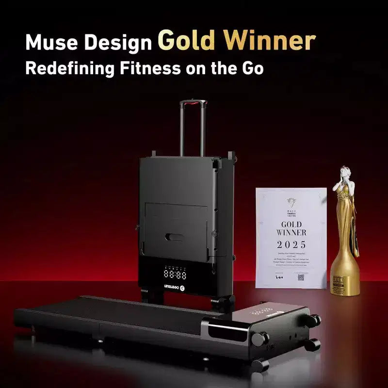 DeerRun Z20 15.5*37.4 In Belt Foldable Magic Travel Light Treadmill Ultra Compact with LED Display