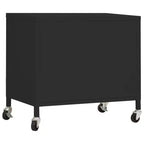 vidaXL Meuble de rangement Vert olive Acier Meuble de rangement moyen