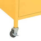 vidaXL Meuble de rangement Vert olive Acier Meuble de rangement moyen