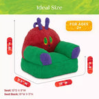 Le fauteuil douillet La chenille qui fait des trous
