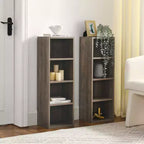 MAYEERTY Tour multimédia 8 niveaux, rangement CD DVD avec étagères réglables, pour maison et bureau, multi-usage