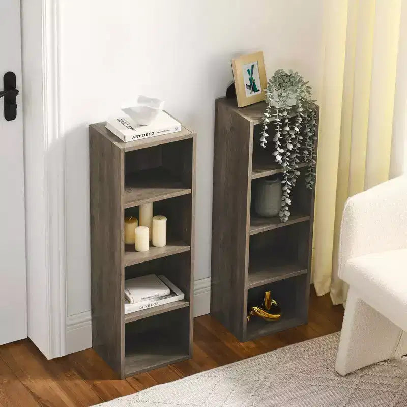 MAYEERTY Tour multimédia 8 niveaux, rangement CD DVD avec étagères réglables, pour maison et bureau, multi-usage