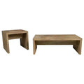 Coaster,Lynette 2-piece Rectangular Coffee and End Table Set Mango