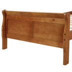 Bellemave Twin Wood Platform Bed Frame with Headboard & Footboard, Solid Wood Slat Support, No Box Spring Needed, Easy Assembly for Kids & Teens