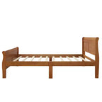 Bellemave Twin Wood Platform Bed Frame with Headboard & Footboard, Solid Wood Slat Support, No Box Spring Needed, Easy Assembly for Kids & Teens