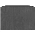 vidaXL Solid Pinewood Coffee Table 29.5x13.2 Couch End Table Multi Colors