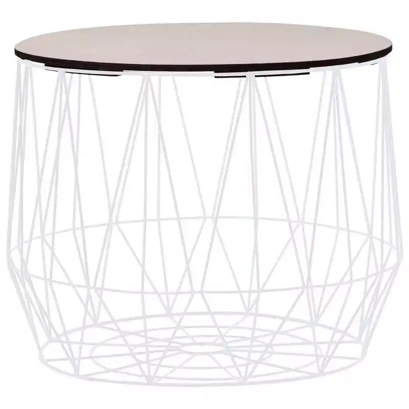 vidaXL Coffee Table 2 pcs Round End Table Sofa Table Living Room Furniture