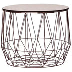 vidaXL Coffee Table 2 pcs Round End Table Sofa Table Living Room Furniture