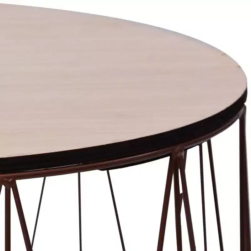vidaXL Coffee Table 2 pcs Round End Table Sofa Table Living Room Furniture