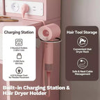 Coiffeuse avec miroir et lumières, Coiffeuse avec station de recharge, Coiffeuse avec tiroirs et étagères, Coiffeuse LED pour chambre à coucher