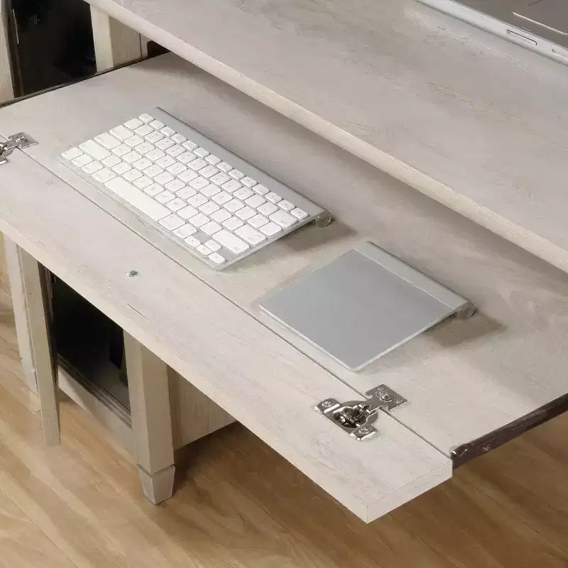 GDFStudio Marlow 59 Computer Desk with Drawers and Keyboard Tray