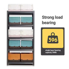 VIYET 63 5-Tier Heavy-Duty Metal Storage Shelves - 2000lbs Capacity Adjustable Shelving Unit for Garage, Kitchen & Pantry, Black