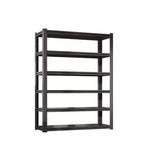 VIYET 82H 6-Tier Heavy-Duty Metal Storage Shelves - 2400LBS Total, 48W18D Adjustable, for Garage/Kitchen/Gym/Warehouse