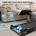 Treadmill on Sale,Treadmills Clearance,0.6-7.5MPH, 64+3+3+1 Programs, Quiet Brushless Motor, Bluetooth App  Compact Running Machine for Home