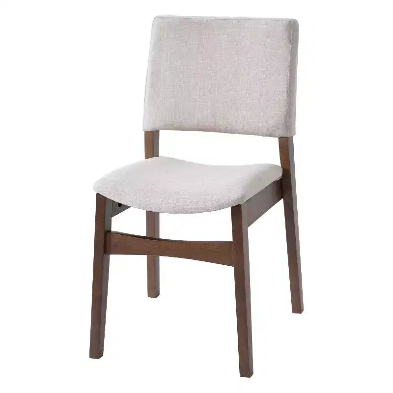 7/5 Piece Dining Table Set Dining Set for 6/4, Classic Kitchen Furniture Set with Upholstered Stackable Dining Chairs - ModernLuxe