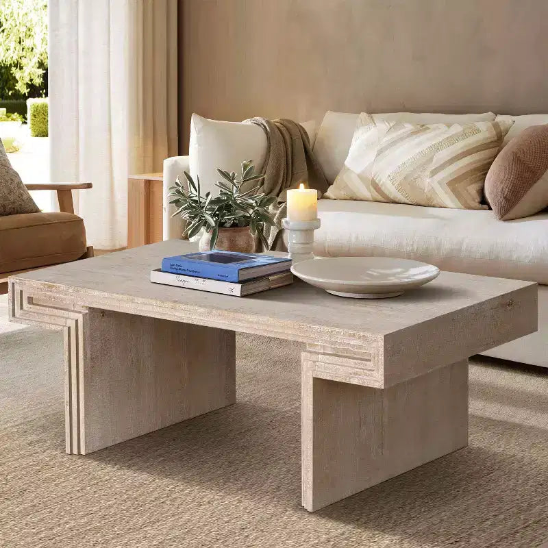 Vintage Industrial Console Table for Living Room Office, Rectangular Wood Sofa Table with Distressed Wood Finish