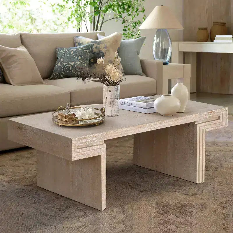 Vintage Industrial Console Table for Living Room Office, Rectangular Wood Sofa Table with Distressed Wood Finish