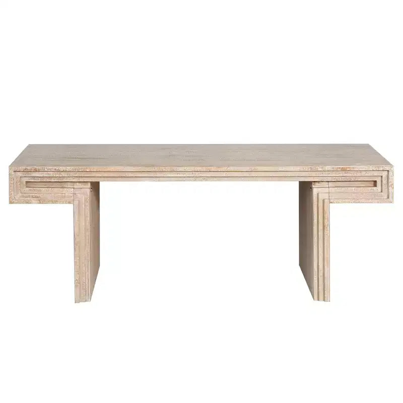 Vintage Industrial Console Table for Living Room Office, Rectangular Wood Sofa Table with Distressed Wood Finish