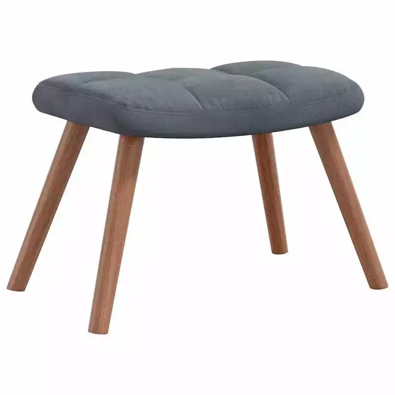 vidaXL Fauteuil de relaxation gris foncé