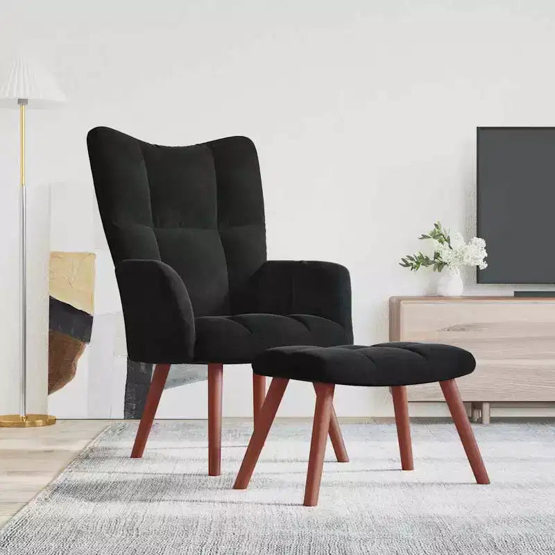 vidaXL Fauteuil de relaxation gris foncé