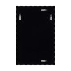 TEHOME livra Decorative Marble Rectangular Wall Mirror in Bold Black and White Checkerboard Pattern 20 x 30'', Perfect for Bathroom, Entryway