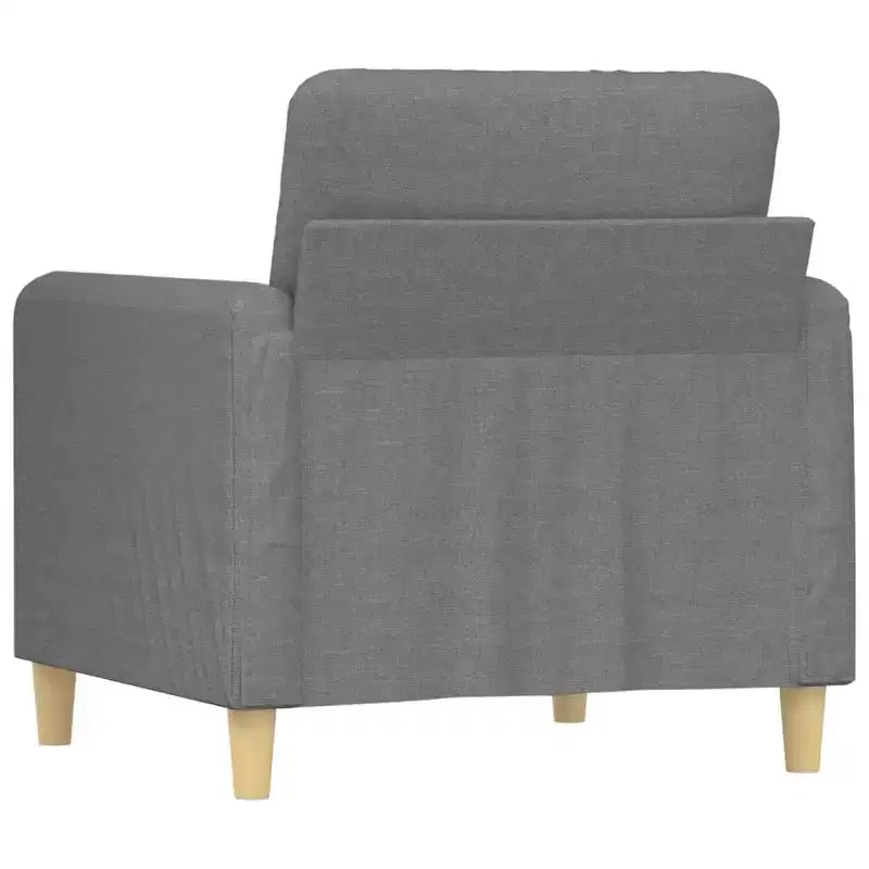 vidaXL Sofa Chair Living Room Accent Upholstered Chair with Armrest Fabric