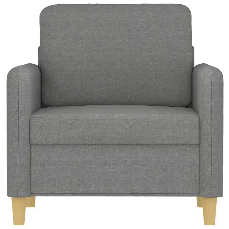 vidaXL Sofa Chair Living Room Accent Upholstered Chair with Armrest Fabric