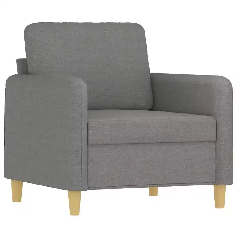 vidaXL Sofa Chair Living Room Accent Upholstered Chair with Armrest Fabric
