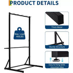 Range-vélo autoportant, capacité de 5 vélos 180 kg, support de rangement vertical pour garage, organiseur de vélo d'intérieur, peut contenir jusqu'à 5 vélos