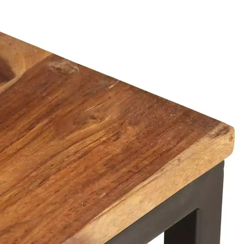 vidaXL Nesting Tables 2 pcs Solid Acacia Wood