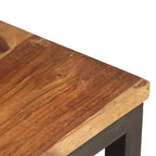 vidaXL Nesting Tables 2 pcs Solid Acacia Wood