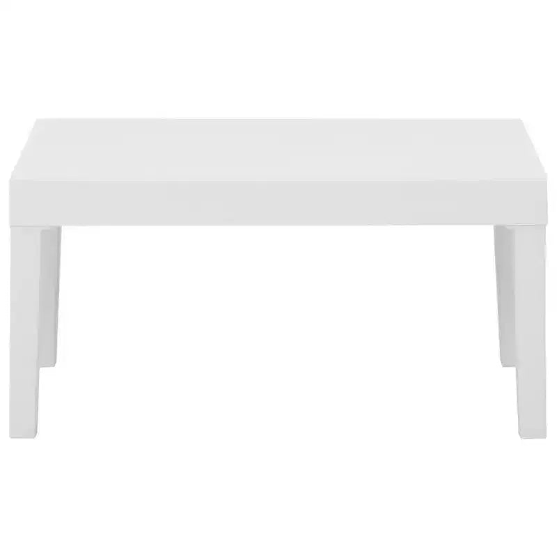 vidaXL Garden Lounge Set White Plastic Medium Seats Many